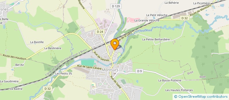 localisation de l'entreprise MADAME OPHELIE CHARDRON  EVRON