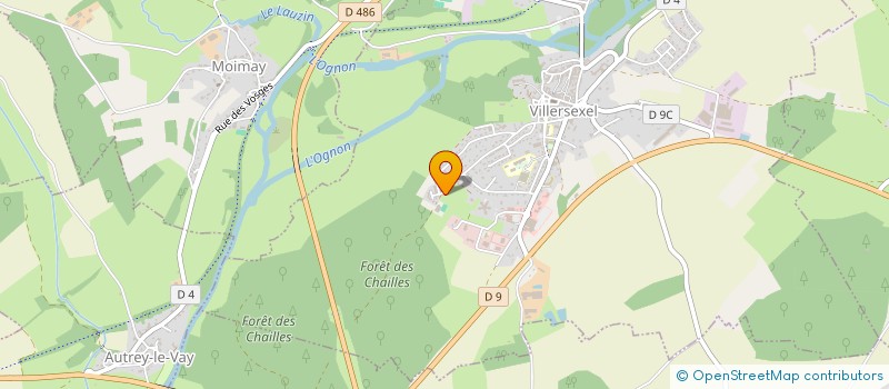 localisation de l'entreprise MADAME OPHELIE CHATELAIN  VILLERSEXEL