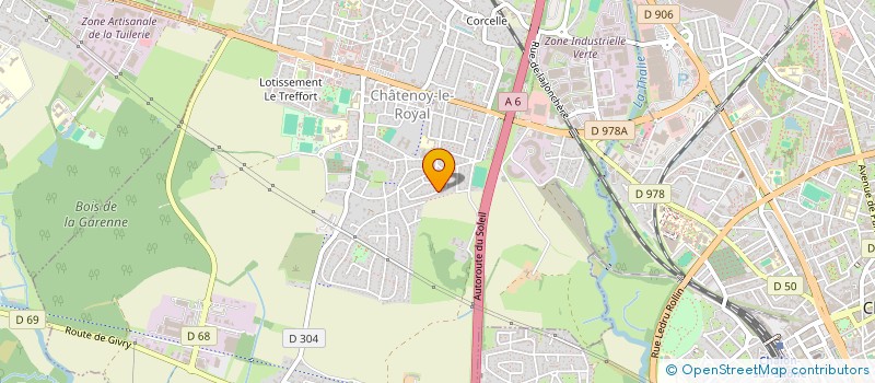 localisation de l'entreprise MADAME OPHELIE CHEVALIER  CHATENOY-LE-ROYAL