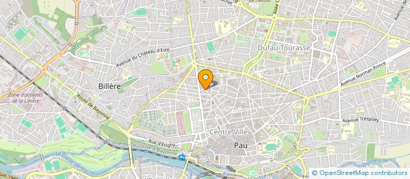 localisation de l'entreprise MADAME OPHELIE CHEVALIER à PAU