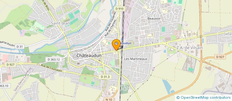 localisation de l'entreprise MADAME OPHELIE CHOBLET à CHATEAUDUN