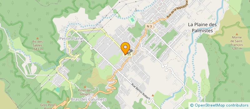 localisation de l'entreprise MADAME OPHELIE CLAIN  SAINT-PAUL