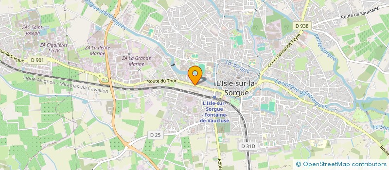 localisation de l'entreprise MADAME OPHELIE COLAMEO  CAVAILLON