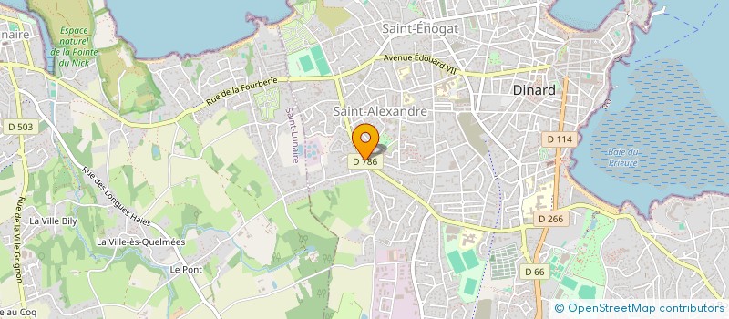 localisation de l'entreprise MADAME OPHELIE COMPAN à DINARD