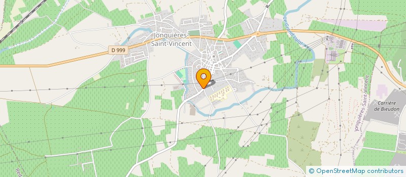 localisation de l'entreprise MADAME OPHELIE COURBOT  JONQUIERES-SAINT-VINCENT