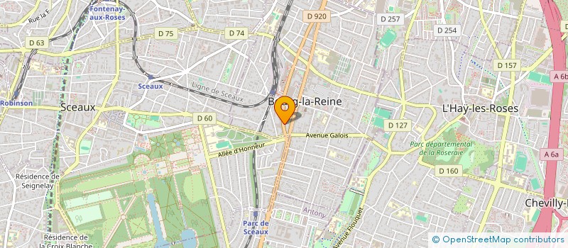 localisation de l'entreprise MADAME OPHELIE CROM-PIETRI à BOURG-LA-REINE