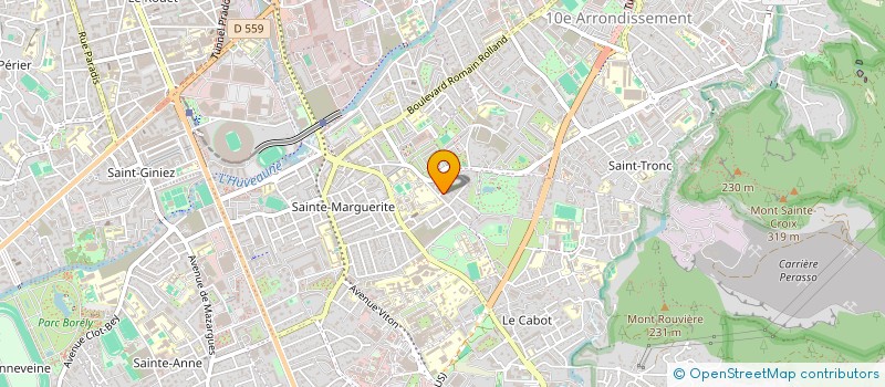 localisation de l'entreprise MADAME OPHELIE D'ORIO à MARSEILLE