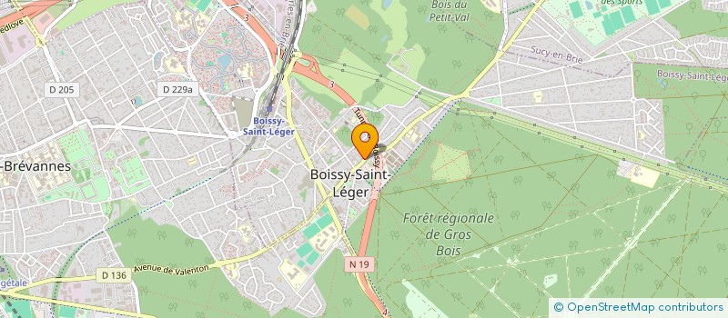 localisation de l'entreprise MADAME OPHELIE DA SILVA à BOISSY-SAINT-LEGER