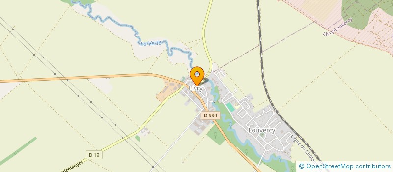 localisation de l'entreprise MADAME OPHELIE DANIELEWSKI à LIVRY-LOUVERCY
