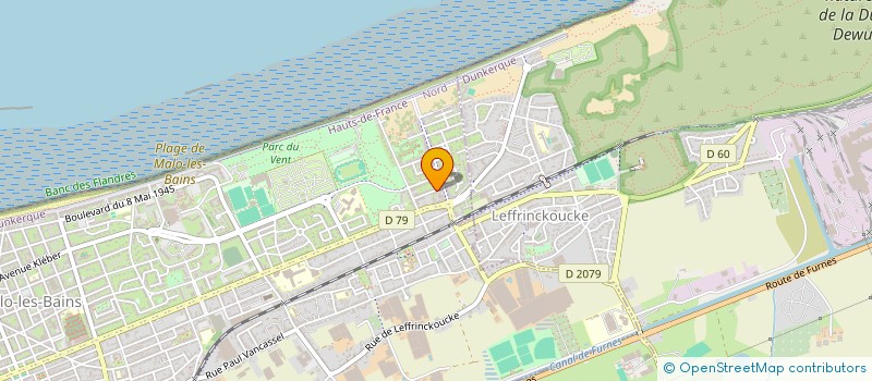 localisation de l'entreprise MADAME OPHELIE DAUCHY à DUNKERQUE