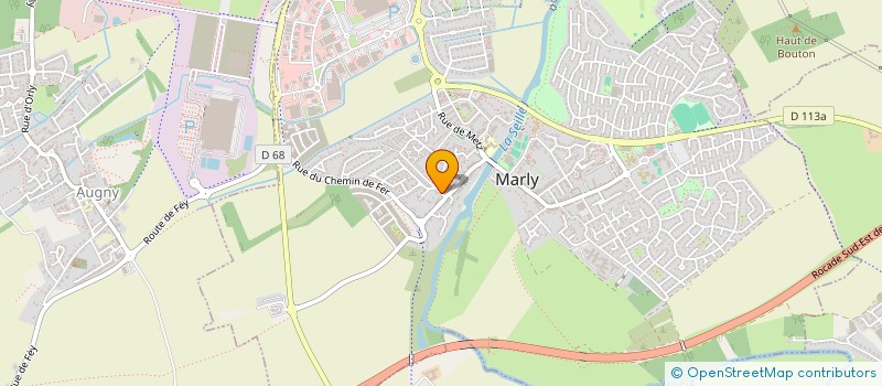 localisation de l'entreprise MADAME OPHELIE DECLIPPEL à MARLY