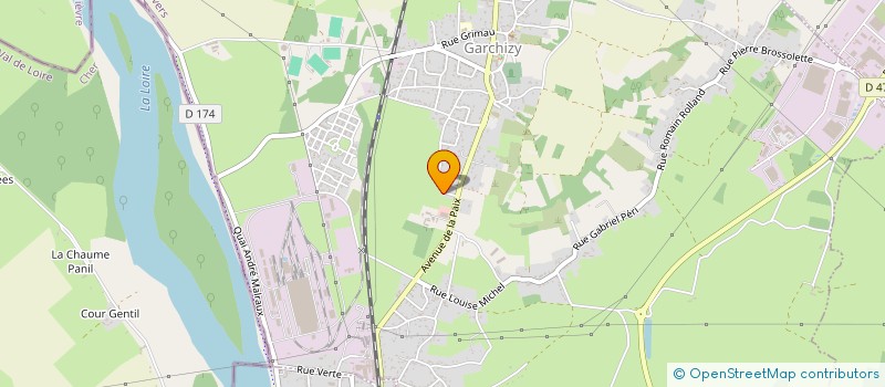 localisation de l'entreprise MADAME OPHELIE DELAPORTE  GARCHIZY