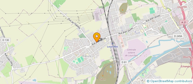 localisation de l'entreprise MADAME OPHELIE DELCOURT à RŒULX