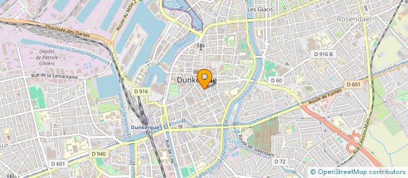 localisation de l'entreprise MADAME OPHELIE DELCROIX à DUNKERQUE