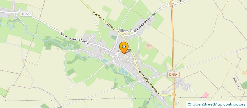 localisation de l'entreprise MADAME OPHELIE DELOGE  VILLERS-POL