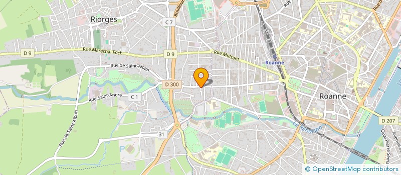 localisation de l'entreprise MADAME OPHELIE DENAT à RIORGES