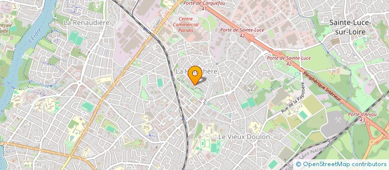 localisation de l'entreprise MADAME OPHELIE DENIAUD  NANTES