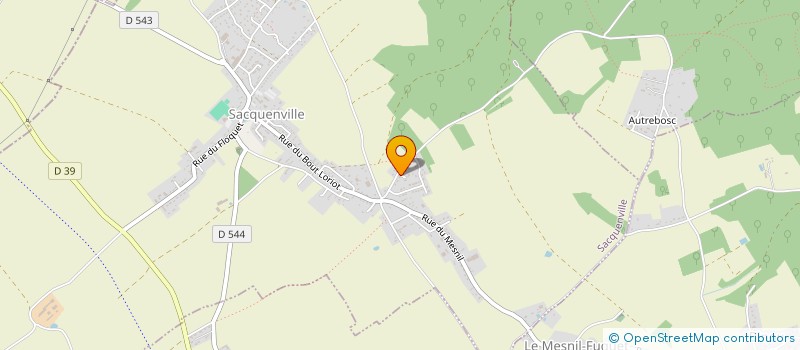 localisation de l'entreprise MADAME OPHELIE DENIS  SACQUENVILLE
