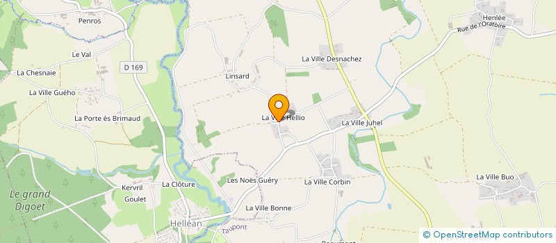 localisation de l'entreprise MADAME OPHELIE DERVAL  TAUPONT