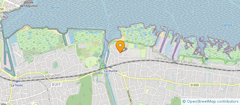 localisation de l'entreprise MADAME OPHELIE DEUSTUA  GUJAN-MESTRAS