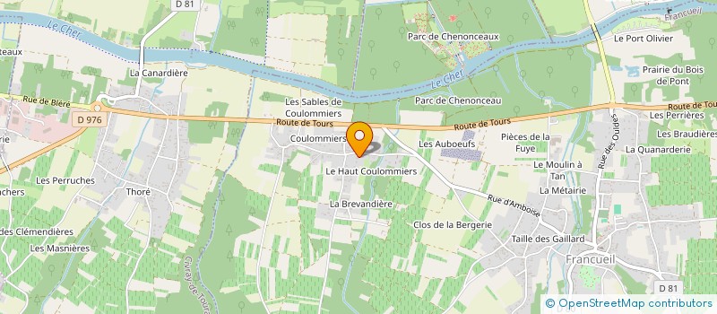 localisation de l'entreprise MADAME OPHELIE DIJOUX  FRANCUEIL