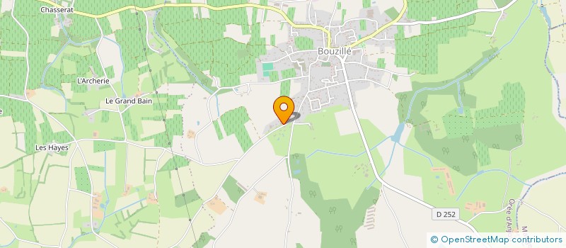 localisation de l'entreprise MADAME OPHELIE DOUCHEZ  OREE-D'ANJOU