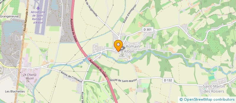 localisation de l'entreprise MADAME OPHELIE DUCHENE  ALBON