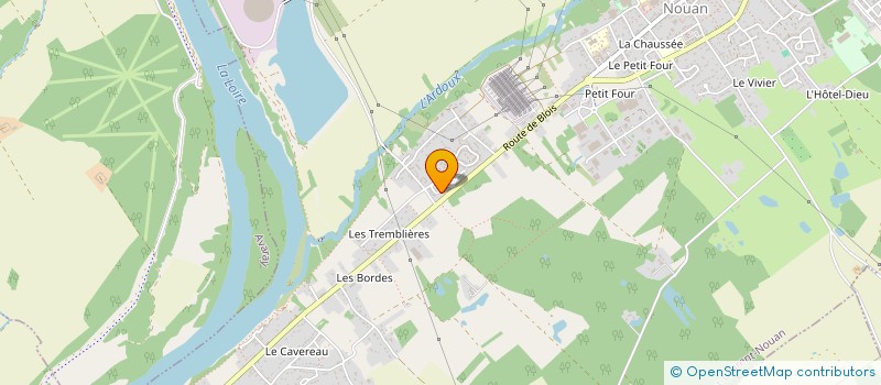 localisation de l'entreprise MADAME OPHELIE DUDIAK  SAINT-LAURENT-NOUAN