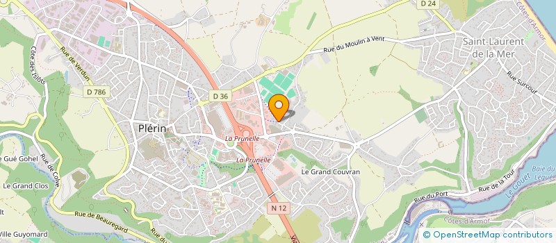 localisation de l'entreprise MADAME OPHELIE DUMOULIN  PLERIN