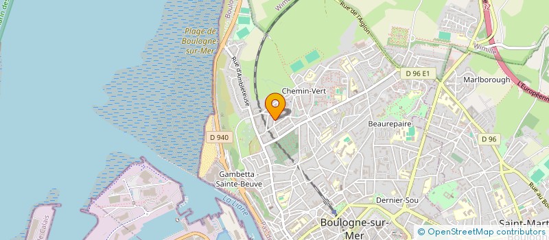 localisation de l'entreprise MADAME OPHELIE DURU à BOULOGNE-SUR-MER