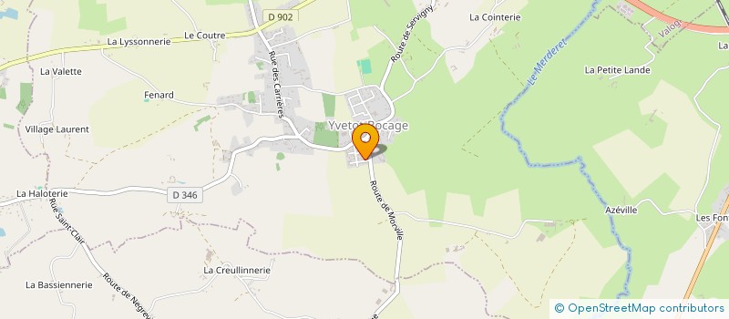 localisation de l'entreprise MADAME OPHELIE ENGUEHARD  YVETOT-BOCAGE