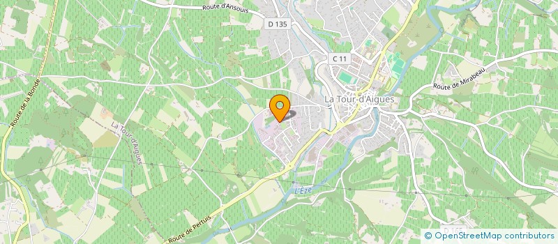 localisation de l'entreprise MADAME OPHELIE FERNANDEZ à LA TOUR-D'AIGUES