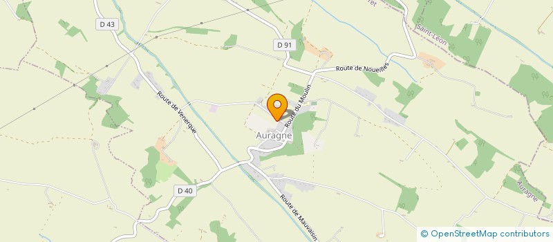 localisation de l'entreprise MADAME OPHELIE FETZER  AURAGNE