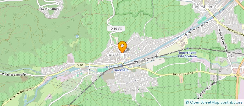 localisation de l'entreprise MADAME OPHELIE FIACRE  TURCKHEIM