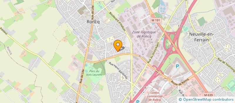 localisation de l'entreprise MADAME OPHELIE FOIS à RONCQ