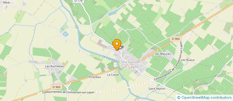 localisation de l'entreprise MADAME OPHELIE FOURNIER  DOUE-EN-ANJOU