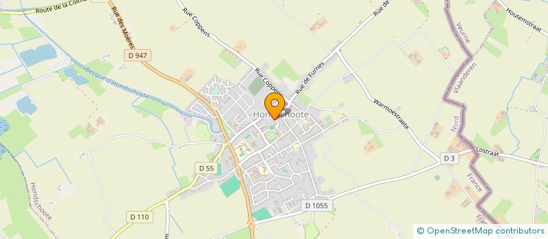 localisation de l'entreprise MADAME OPHELIE GABORIT  HONDSCHOOTE