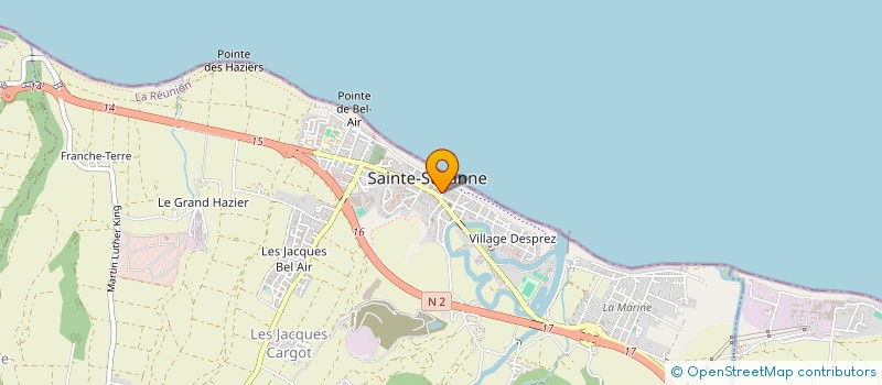 localisation de l'entreprise MADAME OPHELIE GADO à SAINTE-SUZANNE