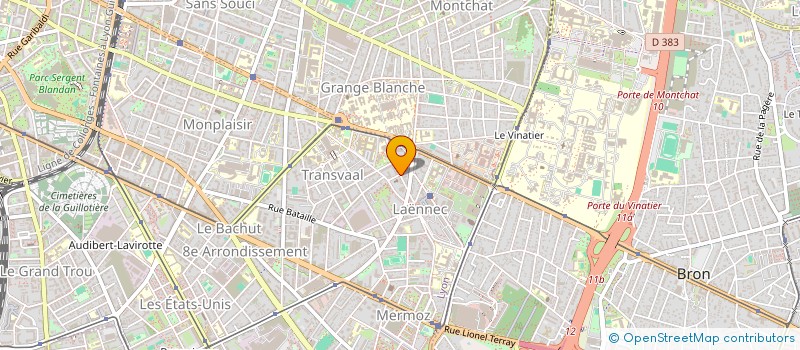 localisation de l'entreprise MADAME OPHELIE GALEA  LYON