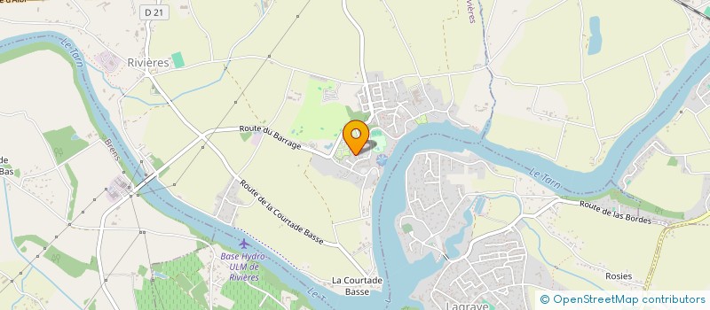 localisation de l'entreprise MADAME OPHELIE GALINDO  RIVIERES