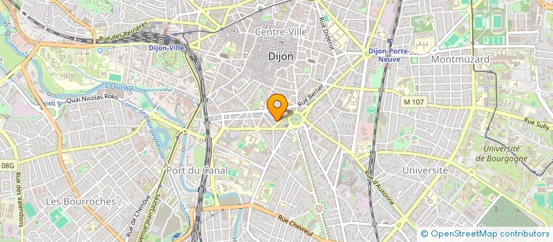 localisation de l'entreprise MADAME OPHELIE GALLY à DIJON