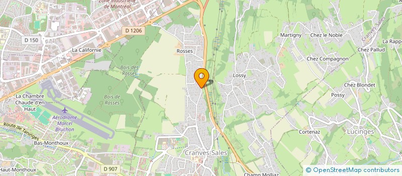 localisation de l'entreprise MADAME OPHELIE GANDEMER  CRANVES-SALES