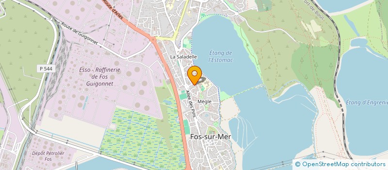 localisation de l'entreprise MADAME OPHELIE GARCIA à FOS-SUR-MER
