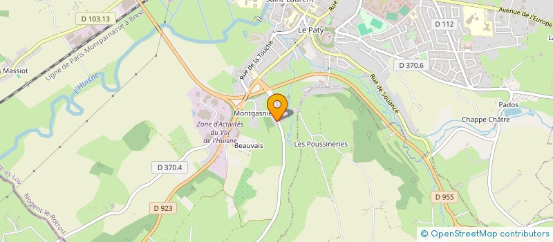 localisation de l'entreprise MADAME OPHELIE GAUTIER à SOUANCE-AU-PERCHE
