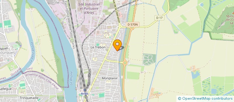 localisation de l'entreprise MADAME OPHELIE GIRARD  ARLES