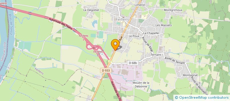 localisation de l'entreprise MADAME OPHELIE GRANGIER à FEILLENS
