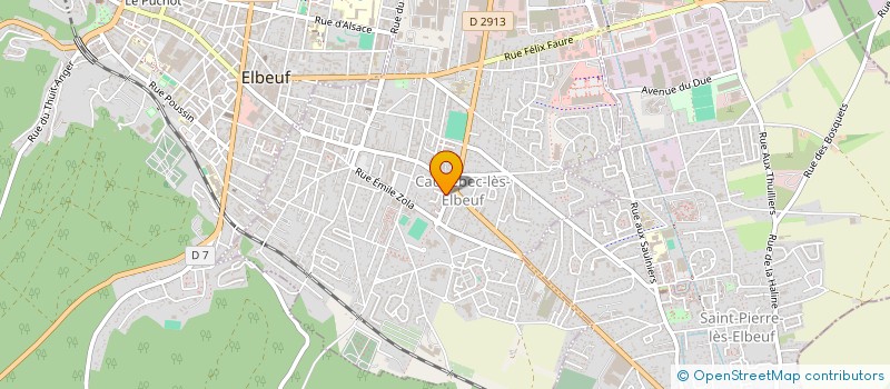 localisation de l'entreprise MADAME OPHELIE GRAVERON  CAUDEBEC-LES-ELBEUF