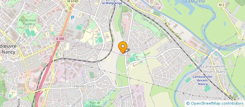 localisation de l'entreprise MADAME OPHELIE GROJEAN à JARVILLE-LA-MALGRANGE