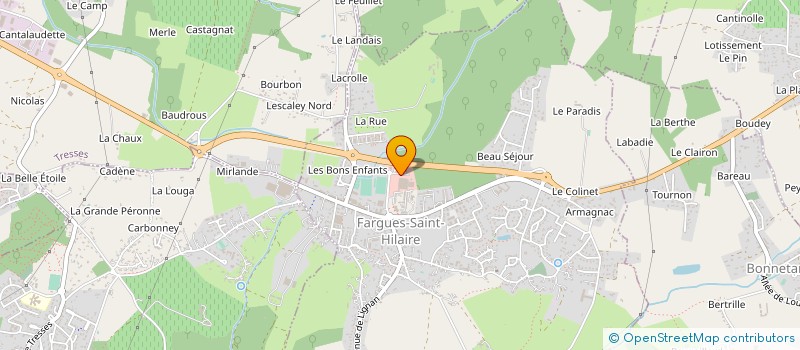 localisation de l'entreprise MADAME OPHELIE GRONDIN à FARGUES-SAINT-HILAIRE
