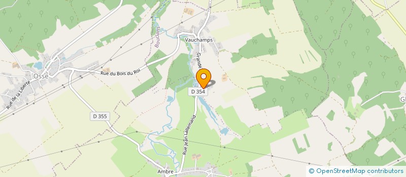 localisation de l'entreprise MADAME OPHELIE GROSJEAN  BOUCLANS